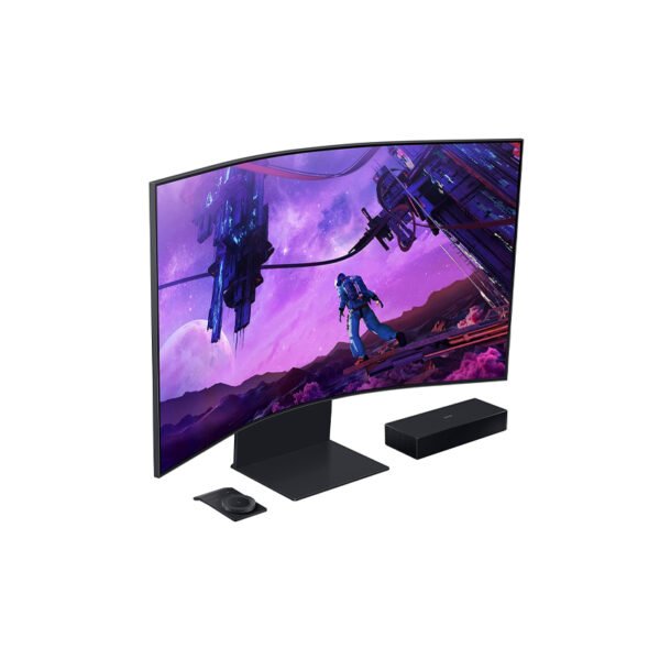 Monitor Gaming Samsung Smart Odyssey Ark 4K UHD 165Hz Gaming Monitor Quantum Mini-LED | Ark Dial (Tizen OS) 55 Inch - Image 2