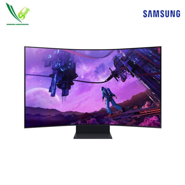 Monitor Gaming Samsung Smart Odyssey Ark 4K UHD 165Hz Gaming Monitor Quantum Mini-LED | Ark Dial (Tizen OS) 55 Inch