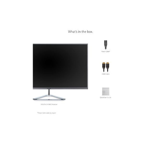 Monitor Gaming ViewSonic VX3276-2K-MHD 32 Inch Widescreen IPS 1440p Monitor with Ultra-Thin Bezels, HDMI DisplayPort and Mini DisplayPort - Image 2