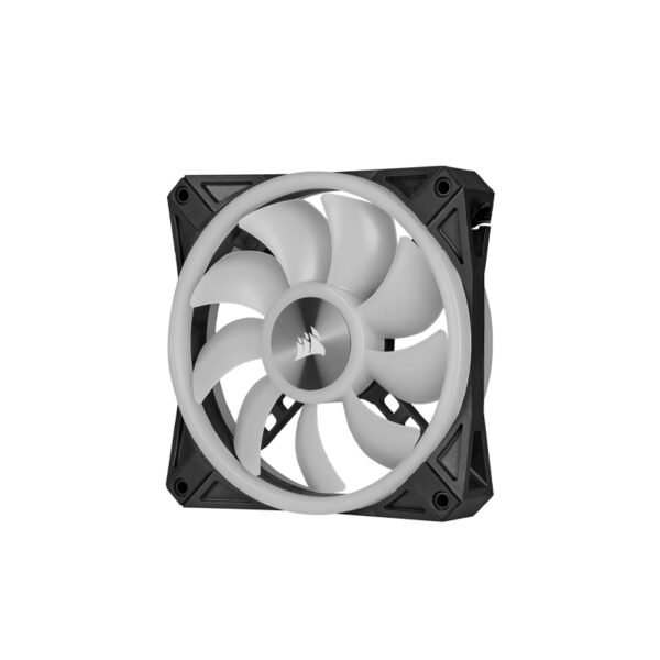 24 CORSAIR QL Series, QL120 RGB, 120mm RGB LED Fan, Triple Pack with Lighting Node CORE - Image 3