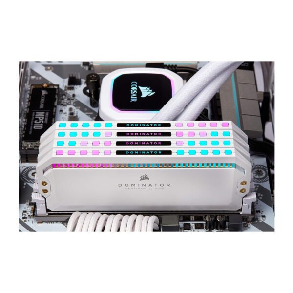 27 RAM Dektop Corsair DOMINATOR PLATINUM RGB white DDR4, 3200MHz 16GB 2x8GB DIMM - Image 3