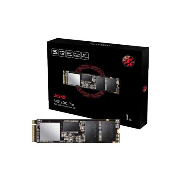 29 SSD ADATA XPG SX8200 Pro 1TB 3D NAND NVMe Gen3x4 PCIe M.2 2280 Solid State Drive R/W 3500/3000MB/s SSD - Image 3