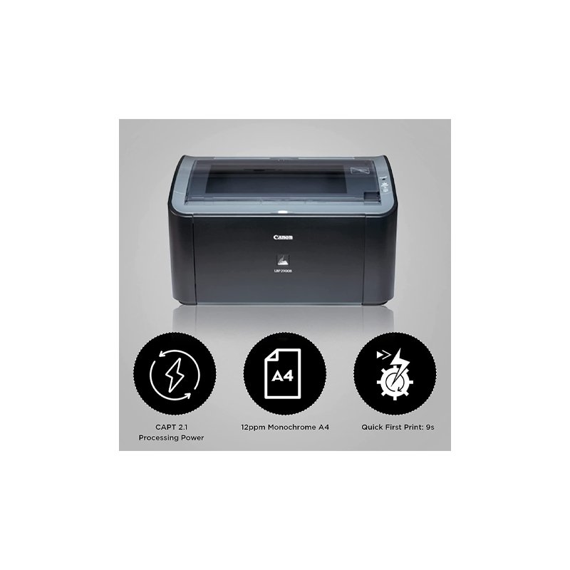 Printer Canon Laser Shot LBP2900B Mono Printer, Windows and Linux Support - Image 2