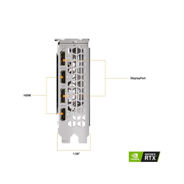 25 GPU GIGABYTE GeForce RTX 3060 Ti Vision OC 8G - Image 2