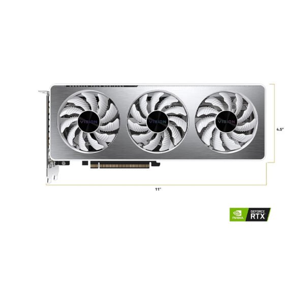 25 GPU GIGABYTE GeForce RTX 3060 Vision OC 12G - Image 3