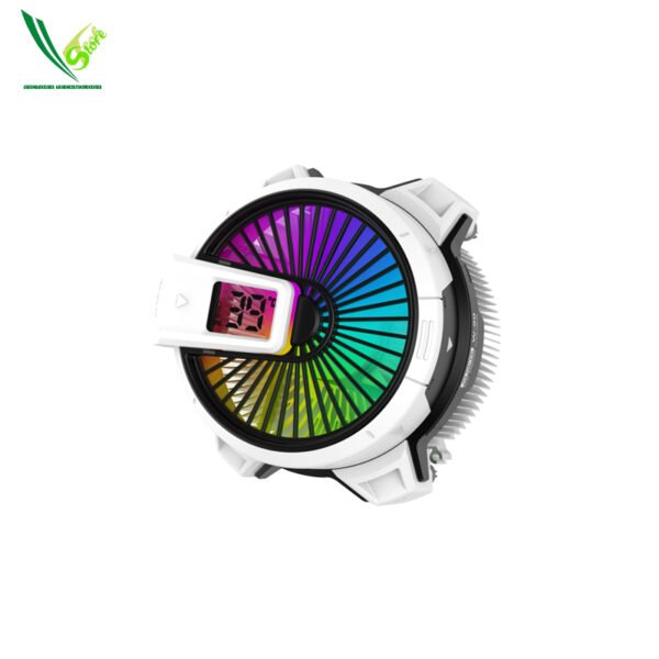 24 CPU FAN ALSEYE W90 CPU Cooler (White)