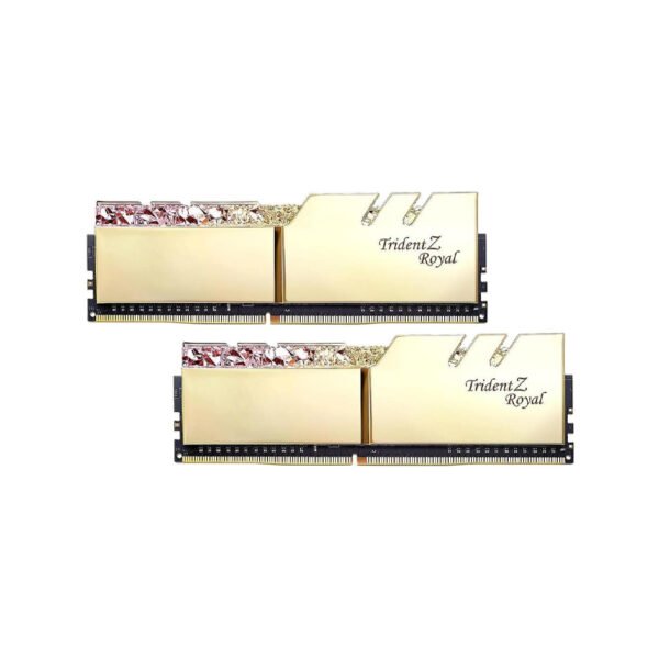 27 Ram Desktop G.Skill Trident Z ROYAL 16GB DDR4-3600MHz Gold CL19 (F4-3600C19D-32GTRG) - Image 2