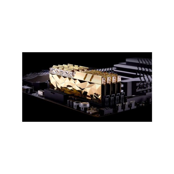 27 Ram Desktop G.Skill Trident Z ROYAL Elite 16GB DDR4-3600MHz Gold CL16 (F4-3600C16D-32GTEGC) - Image 2