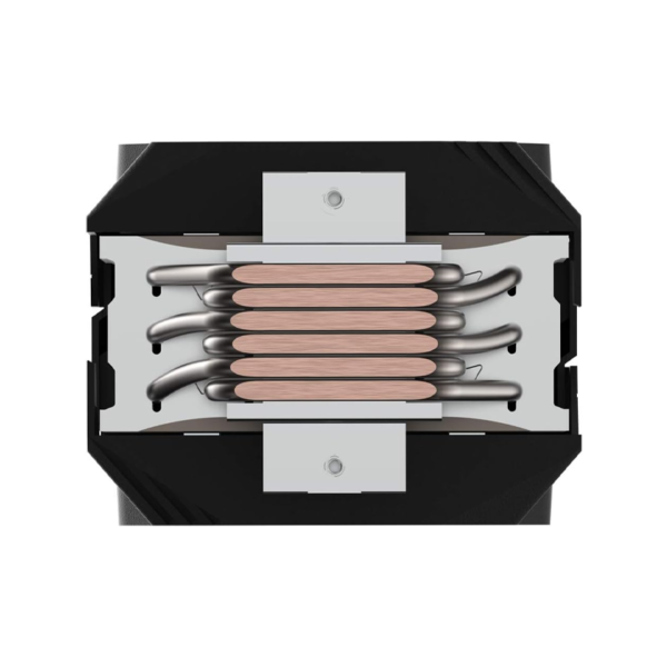 24 CPU Fan  Gigabyte AORUS ATC800 CPU Cooler Smart RGB Functions, Dual 120mm High Airfllow Optimized Fans - Image 2