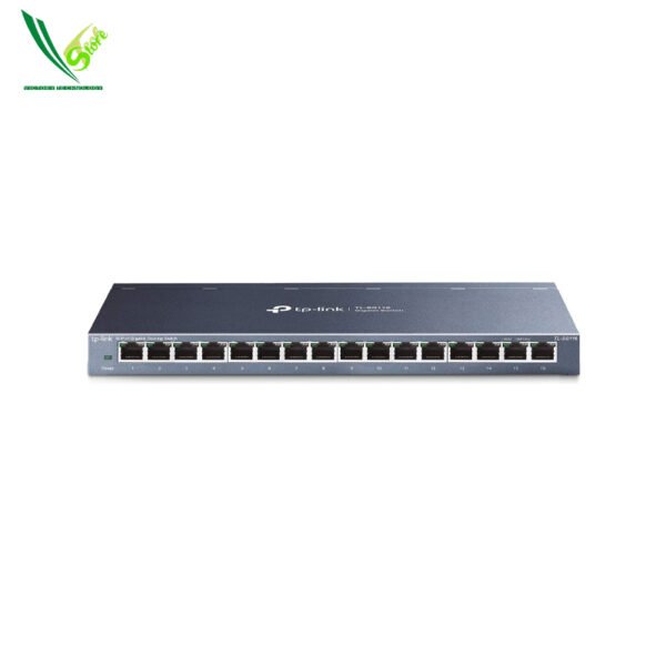 TP-Link 16 Port Gigabit Ethernet Network Switch Desktop\ Wall-Mount\ TL-SG116\ Black