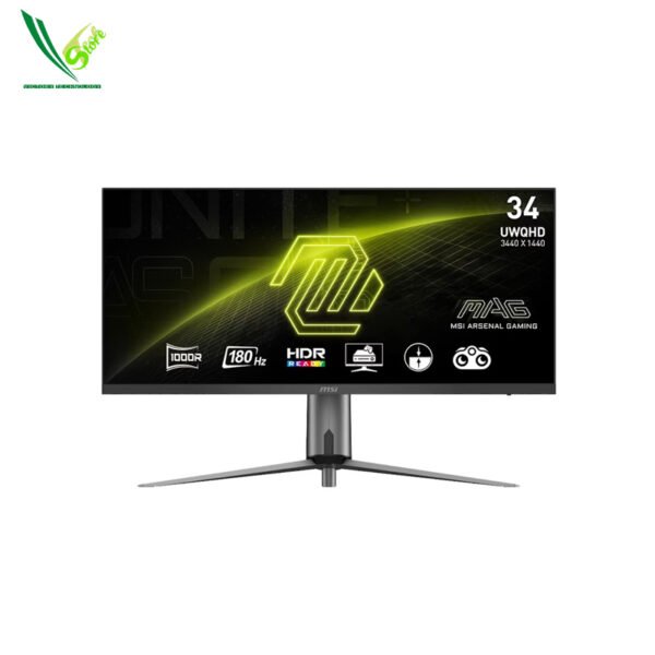 Gaming Monitor MSI MAG 345CQE (34" UWQHD\ 180Hz\ Curved\ 1ms)