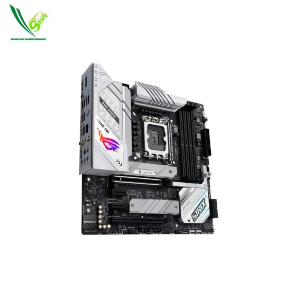 21 ROG STRIX B760-G GAMING WIFI D5 (WiFi 6E M-ATX Motherboard for Intel 13th & 12th Gen - White, PCIe 5.0, Aura Sync RGB)