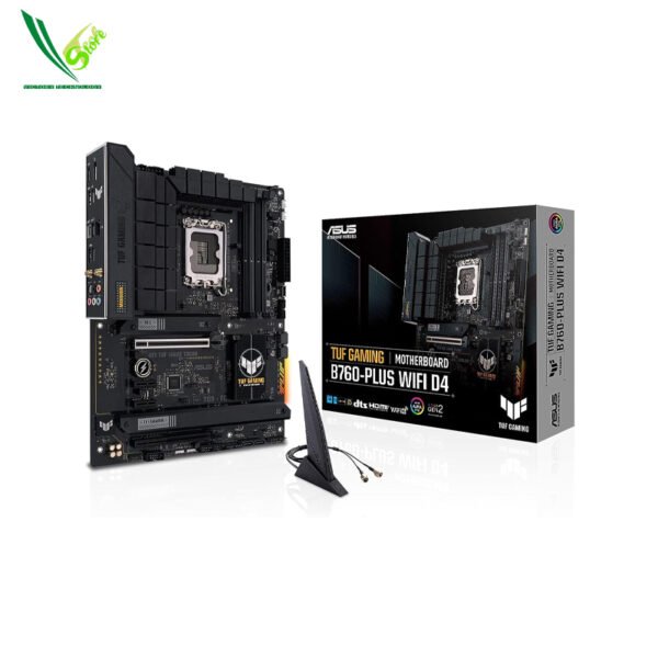 20 Motherboard ASUS TUF GAMING B760-PLUS WIFI D4 Intel (13th&12th Gen) LGA 1700 ATX Motherboard\ PCIe 5.0\ 3xPCIe 4.0 M.2 Slots, DDR4\ 2.5GB LAN)