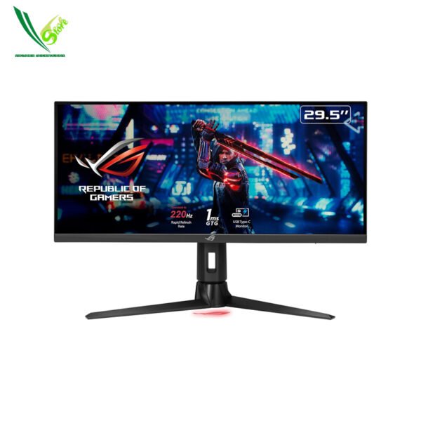 Gaming Monitor ASUS ROG XG309CM (29.5" 21:9 HDR\ WFHD (2560 x 1080), Fast IPS, 220Hz, 1ms\ Low Motion Blur Sync\ G-SYNC Compatible)