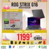 01 Gaming Laptop Asus ROG Strix G16 | G614JU-N3252W (Intel Core i7-13650HX\ 16GB DDR5\ RTX 4050 6GB\ 512GB Gen4\ 16" FHD 165Hz\ Windows 11) - Image 3