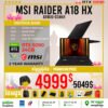03 Gaming Laptop MSI Raider A18 HX | A9WJG-034KH (AMD R9 9955HX3D\ 32GB DDR5\ RTX 5090 24GB\ 2TB Gen5\ 18" UHD MiniLED 120Hz\ Windows 11) - Image 3