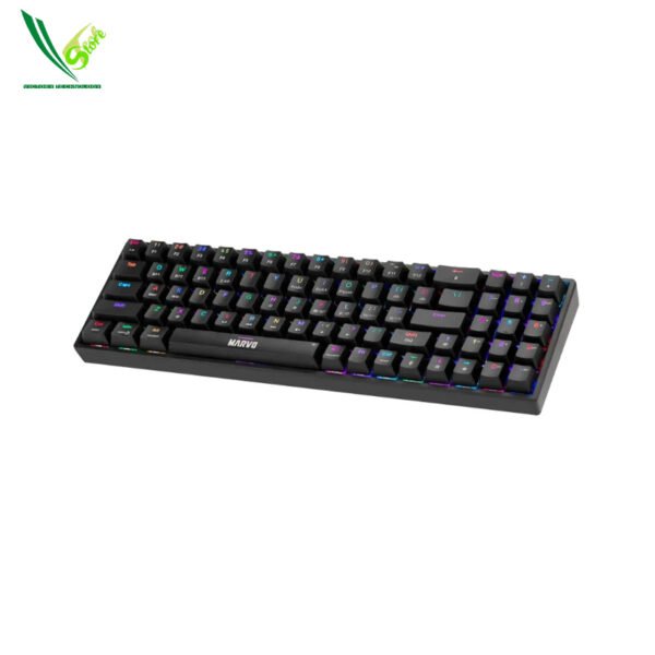 Gaming Keyboard KG956W Shogo 78W tri-modes wired, 2.4G and BT mechanical - Image 2