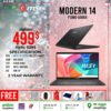 10 Office Laptop MSI Modern 14 | F13MG-088KH - Image 3