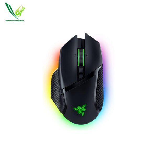 Wireless Gaming Mouse Razer Basilisk V3 Pro (Customizable Fast Optical Switches Gen-3 - HyperScroll Tilt Wheel - Chroma RGB Black)