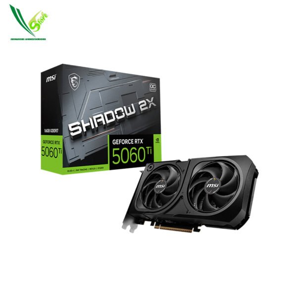 25 MSI GeForce RTX™ 5060 Ti 16G SHADOW 2X OC PLUS