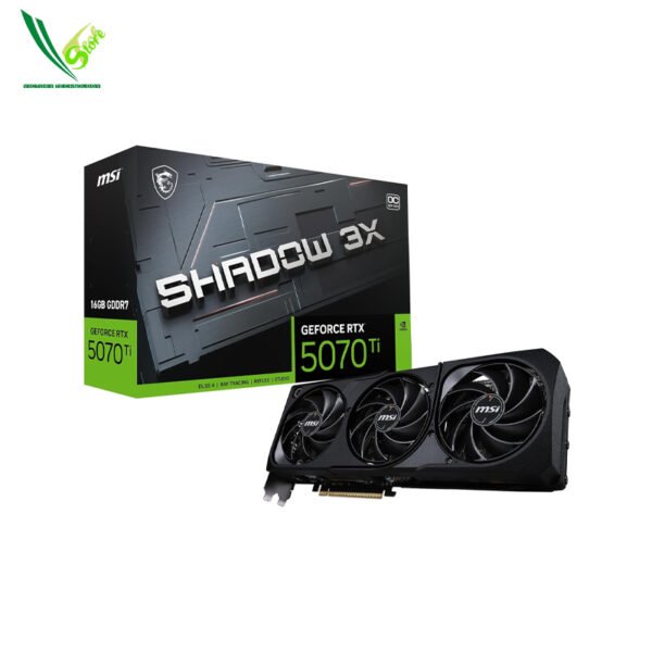 25 MSI GeForce RTX™ 5070 Ti 16G SHADOW 3X OC