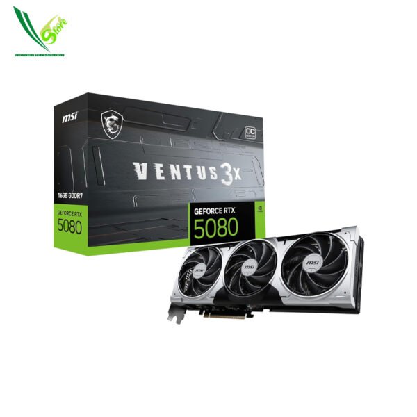 25 MSI GeForce RTX™ 5080 16G VENTUS 3X OC PLUS