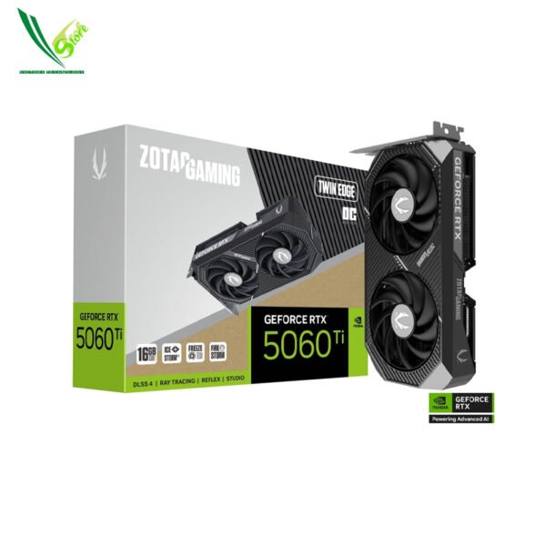 25 ZOTAC GAMING GeForce RTX 5060 Ti 16GB Twin Edge OC