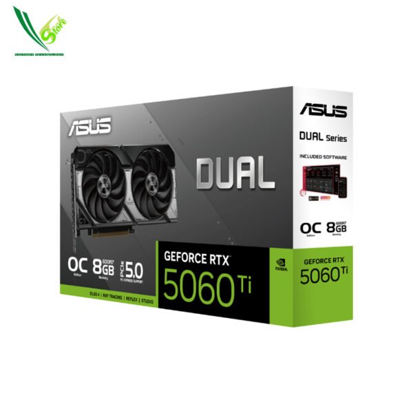 25 ASUS Dual GeForce RTX™ 5060 Ti 8GB OC Edition