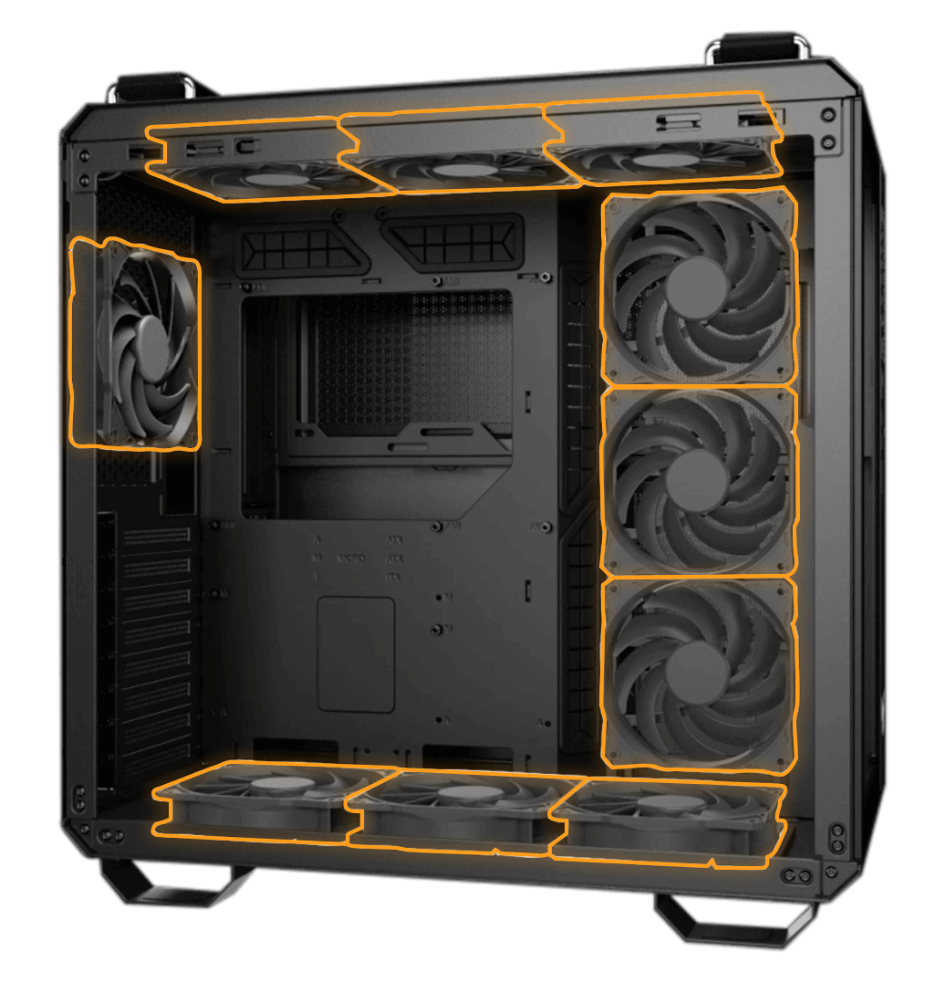 ASUS TUF Gaming GT502 Horizon Black - Image 2