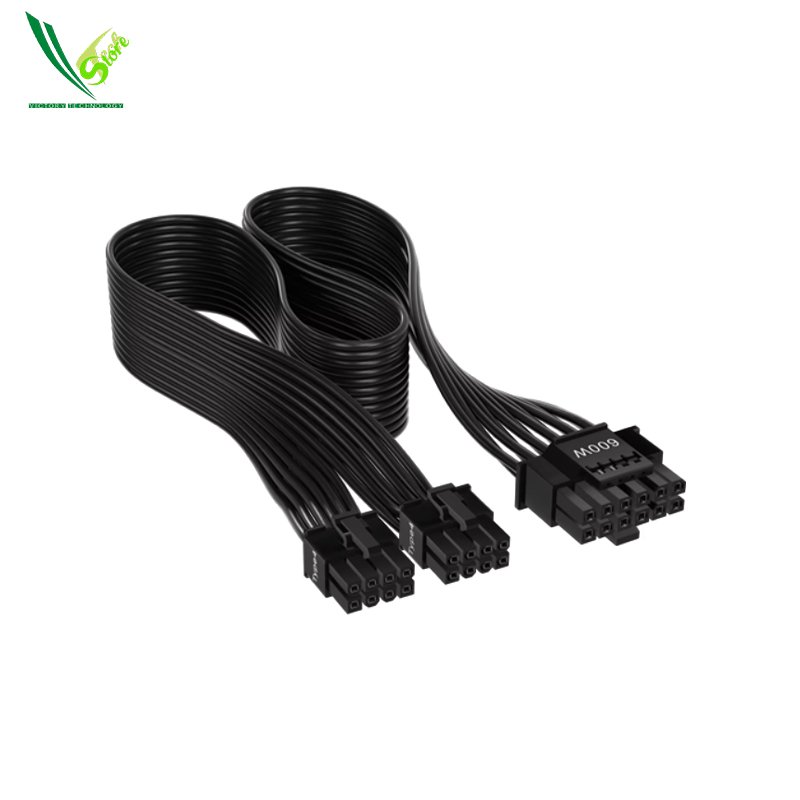 CORSAIR 12+4pin PCIe Gen 5 Type-4 12VHPWR 600W Cable