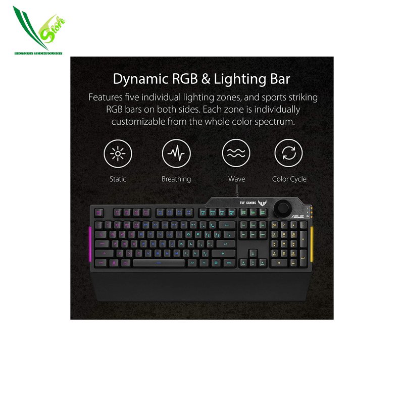 Gaming Keyboard ASUS RA04 TUF Gaming K1/US - Image 2