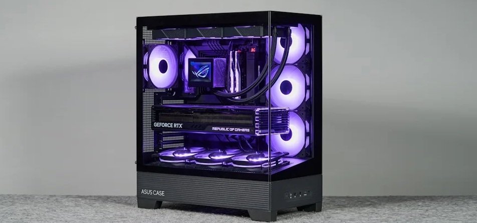 ASUS A31 PLUS TG ARGB BLACK (4 FANS ARGB INCLUDED) - Image 2