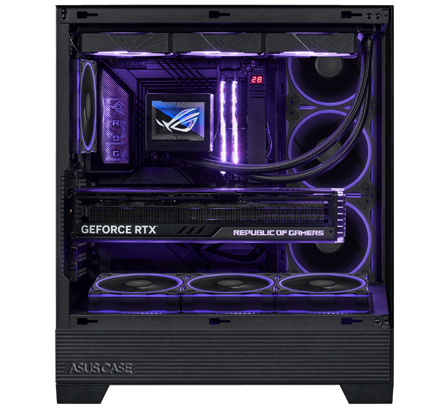 ASUS A31 PLUS TG ARGB BLACK (4 FANS ARGB INCLUDED) - Image 3