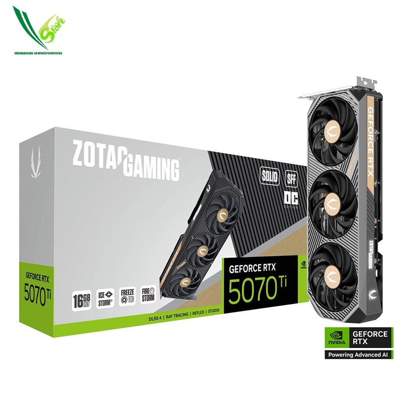 ZOTAC GAMING GeForce RTX 5070Ti 16GB SOLID OC SFF
