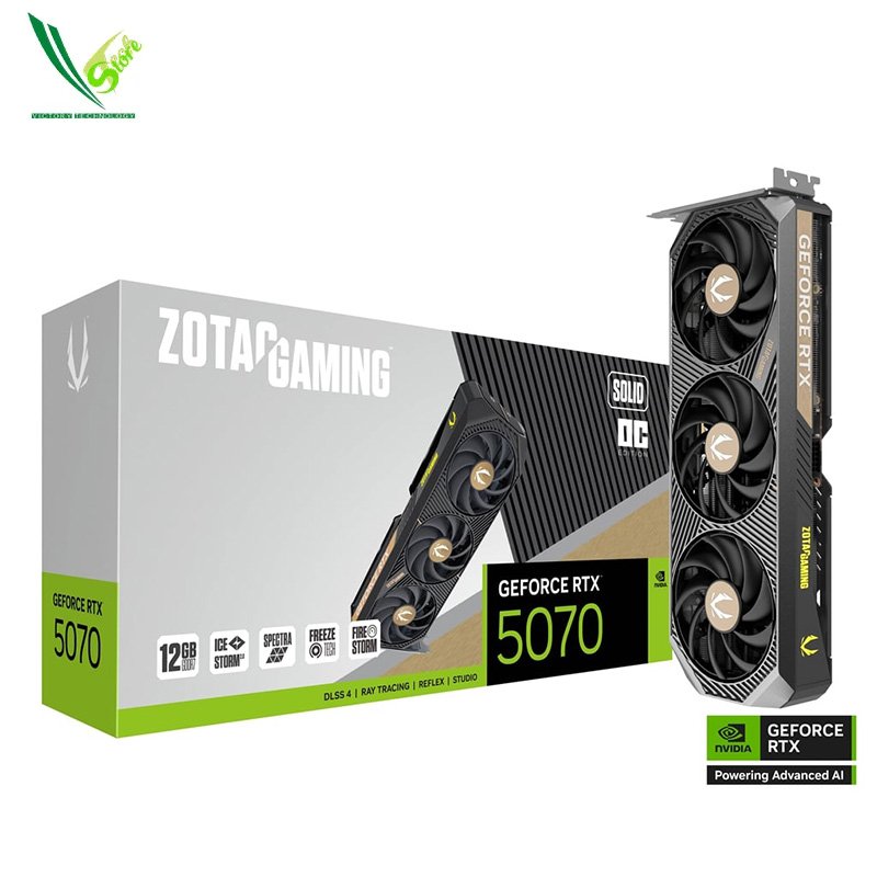 ZOTAC GAMING GeForce RTX 5070 12GB SOLID OC SFF