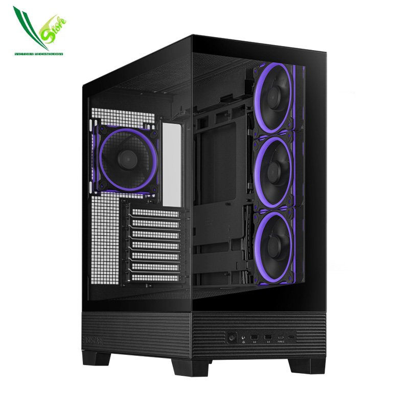 ASUS A31 PLUS TG ARGB BLACK (4 FANS ARGB INCLUDED)