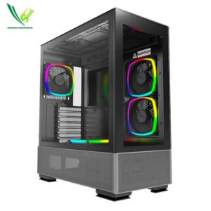 MONTECH - SKY TWO BLACK (SYNC 4ARGB FAN INCLUDE)