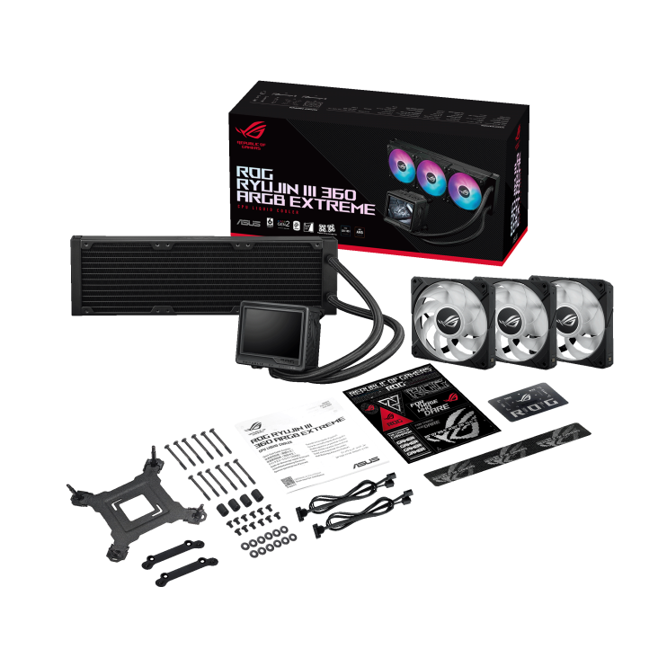 ASUS ROG RYUJIN III 360 ARGB EXTREME BLACK - Image 3