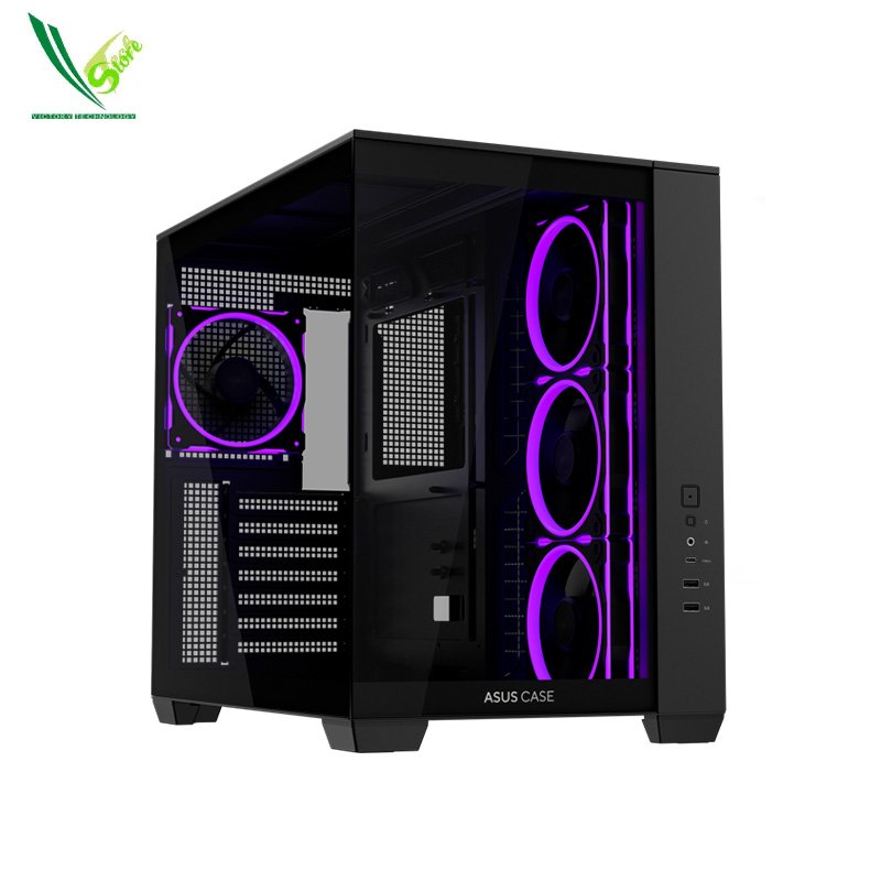 ASUS A32 PLUS ATX Black (4 FANS ARGB INCLUDED)