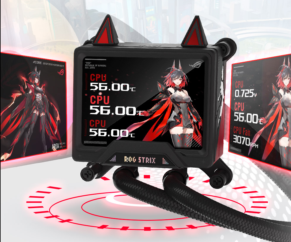 ASUS ROG STRIX ROJI 360 LCD RED/BLACK - Image 4