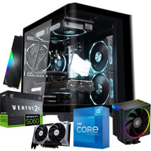 CUSTOM PC [ I5-14400F | B760M D5 | RAM 16GB D5 / M.2 1TB / RTX 5060 8GB ]
