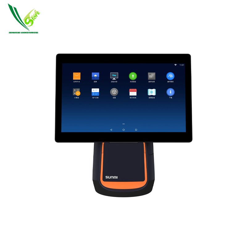 🖥️POS android Sunmi T2 Android version/2G Ram/ 16G Storage/ Dual Screen Touch 15.1inche