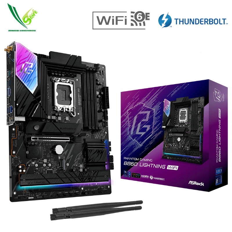 ASRock PHANTOM GAMING B860 Lightning WiFi