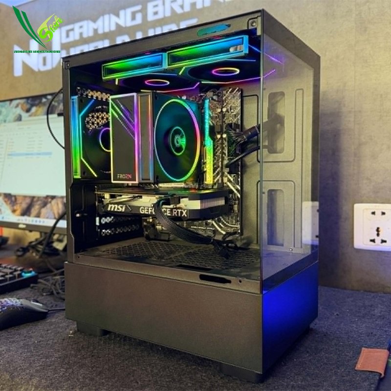 02 660$ Gaming PC Custome RTX4060 8GB