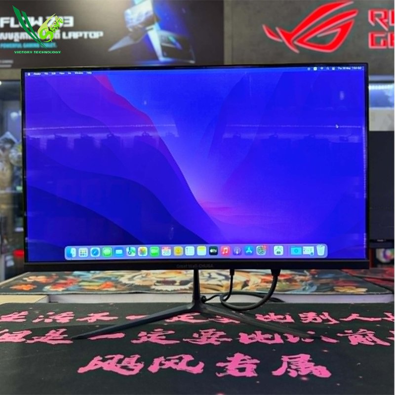 05 24"FHD 75Hz 1xHDMI, 1xVGA កញ្ជក់រលោង (Greatwall-ChuGa)