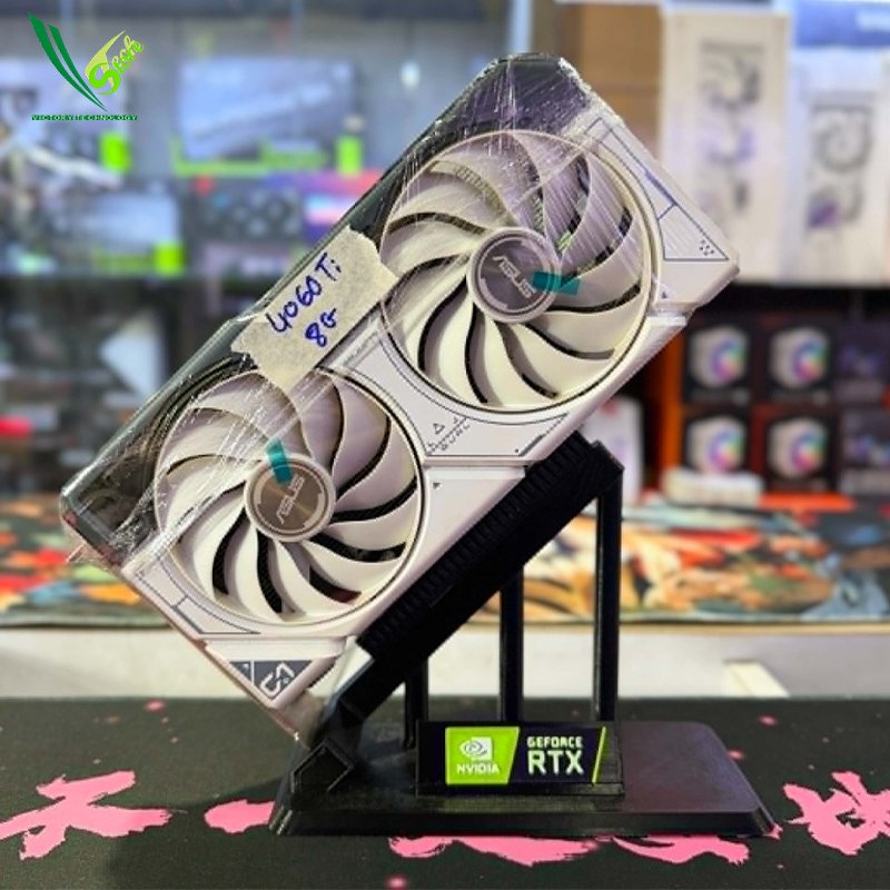 04 RTX4060Ti 8GB OC Asus White Fan X2 (4 port Display)
