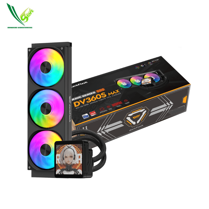 Darkflash DV360S MAX LCD BLACK