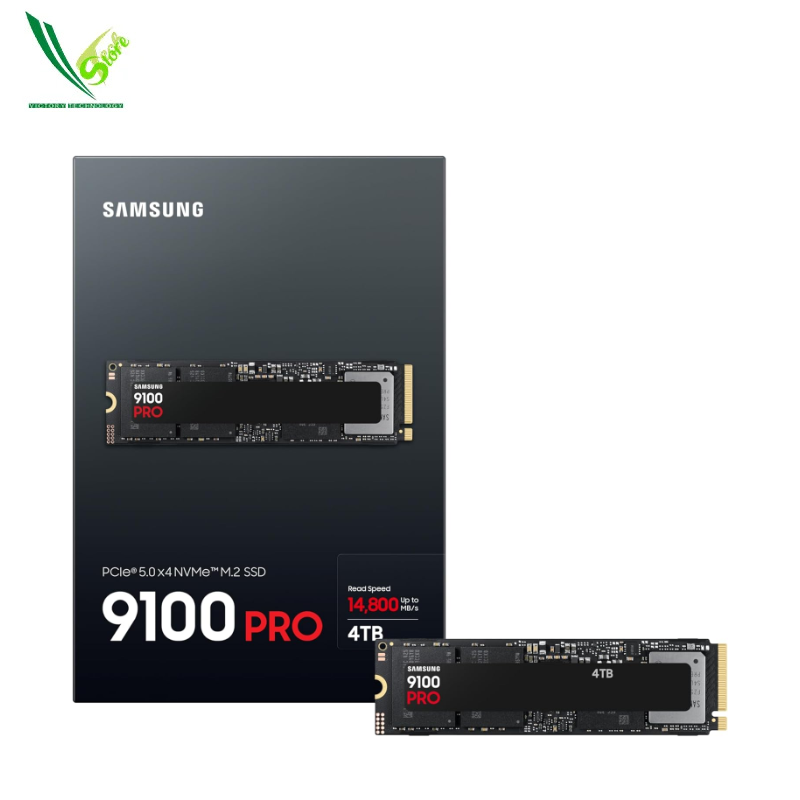 Samsung SSD 9100 PRO 4TB (PCIe 5.0x4 14,700MB/s)