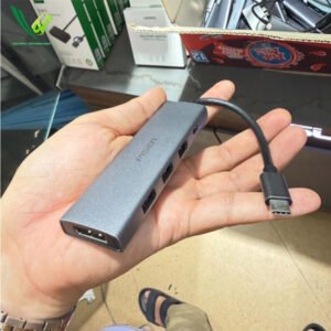 Hub Type C > USB + C + HDMI/DP