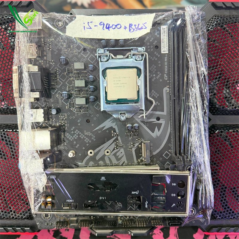 07 MB B365M + CPU i5-9400 (have I/O)